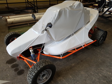 bâche de transport pour un buggy